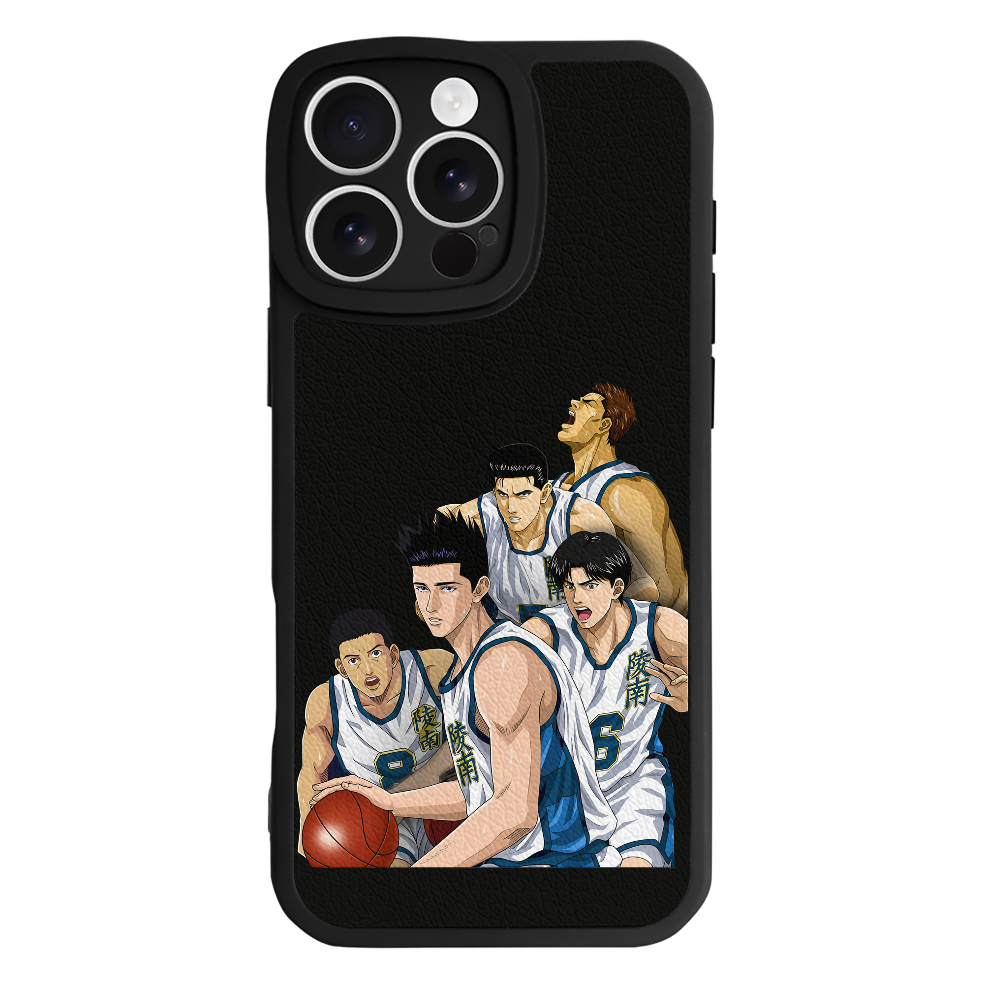 （画像用） SLAM DUNK／スラムダンク 【iPhone 16シリーズ対応】シリコンスマホケース（レザー調） 材質：シリコン